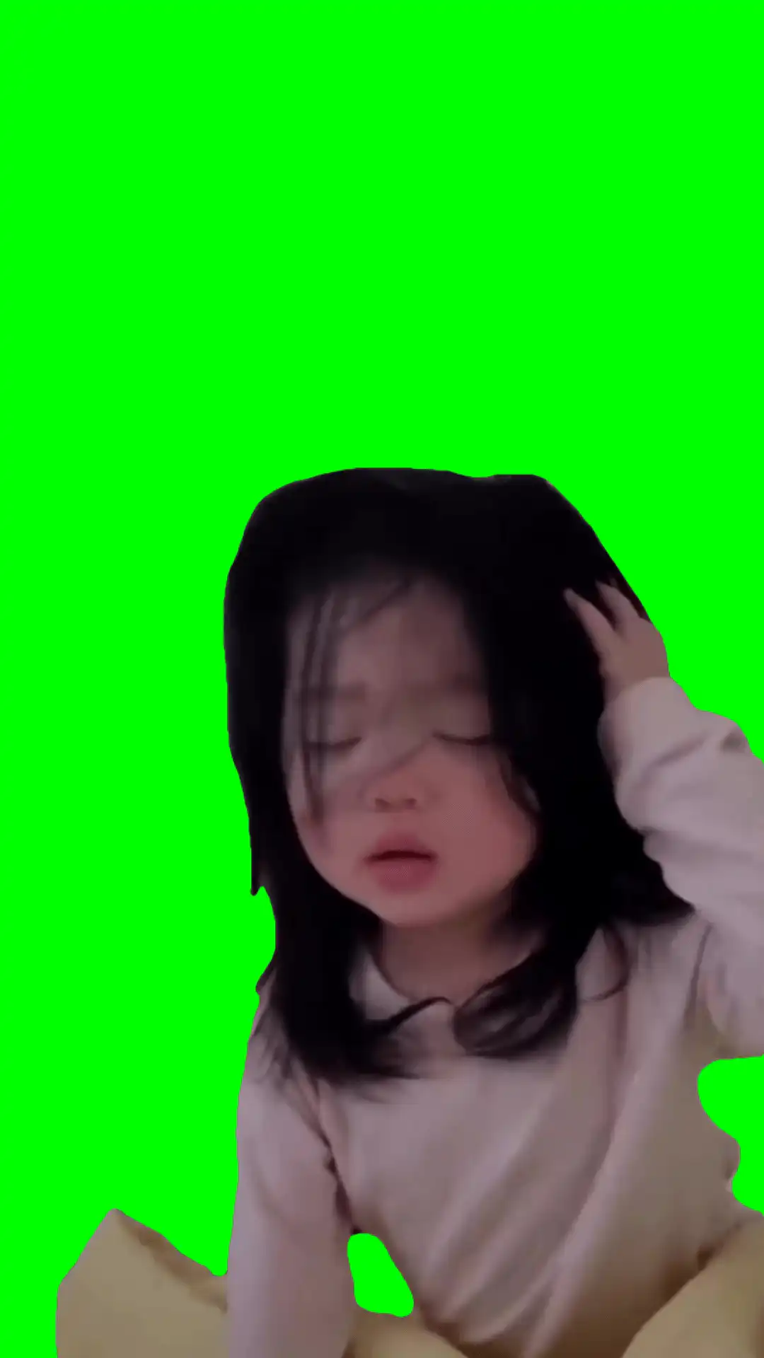 Lazy mornings just waling up meme green screen
