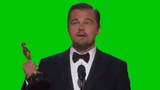 Leonardo Di Caprio  GREEN SCREEN