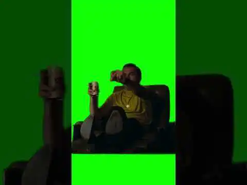 Leonardo DiCaprio pointing Once Upon a Time in Hollywood green screen