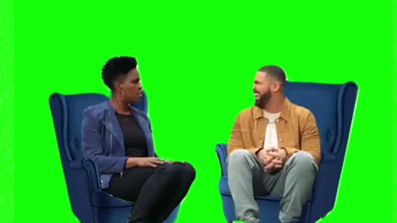 Leslie Jones and draks laugh meme