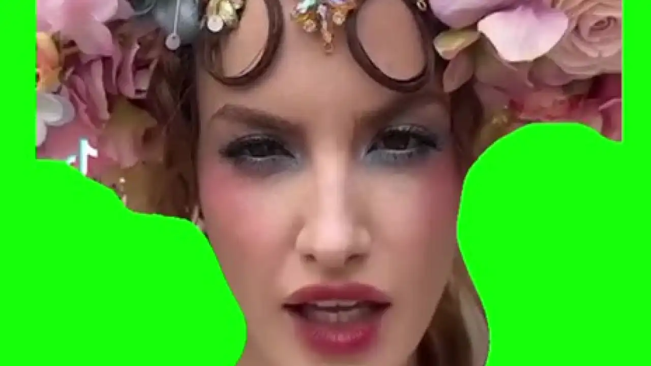 let them eat cake meme green screen