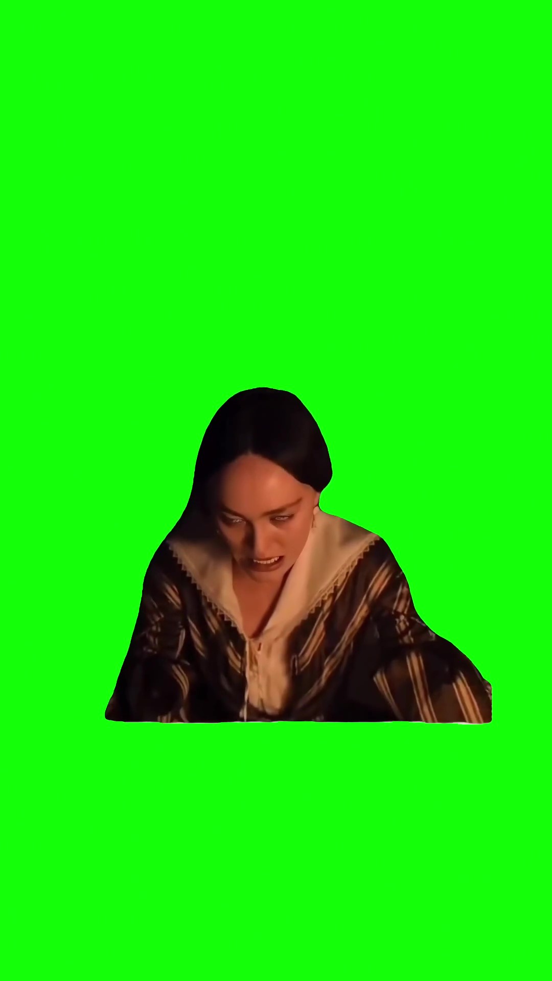 Liliy depp freak out Green Screen Meme