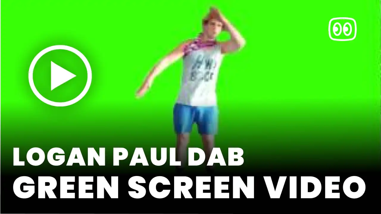 Logan Paul Dab Green Screen
