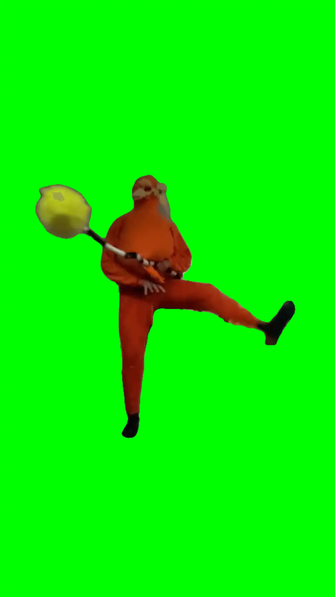 Lorax Dancing meme green screen