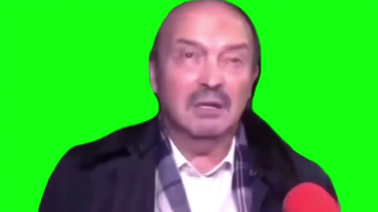 Loss for words meme green screen