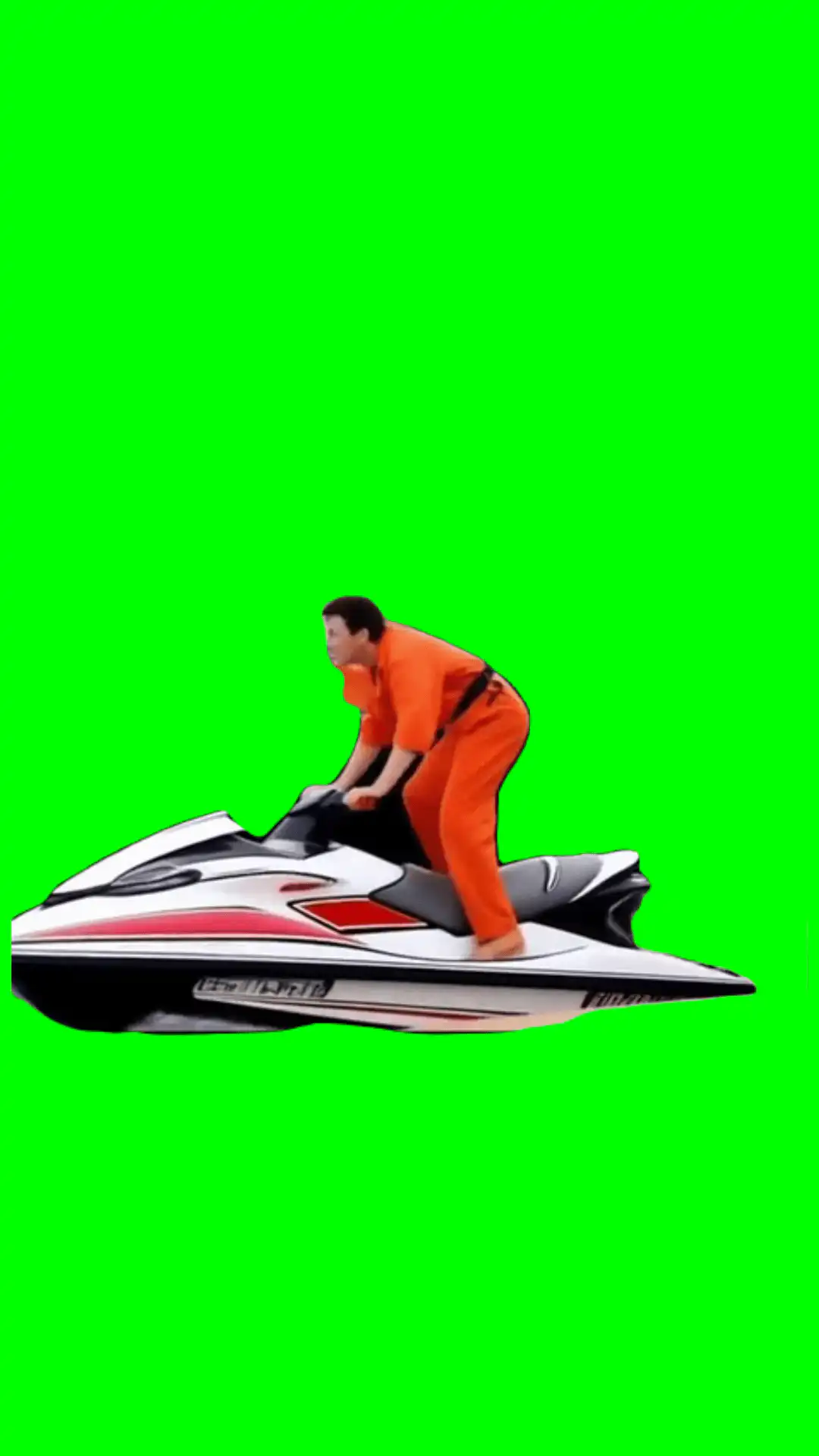 Luigi on the run green screen