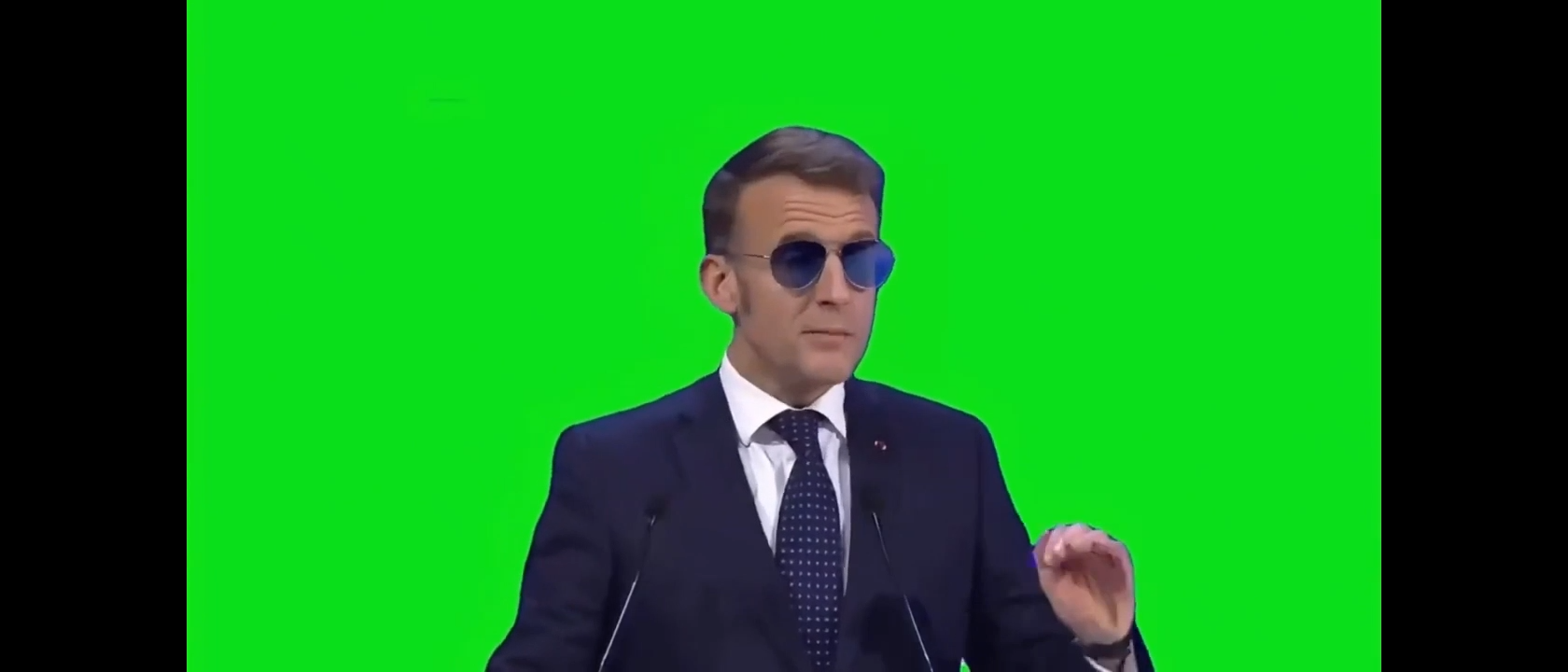 Macron Sometimes Its Too Slow Green Screen Meme Video
