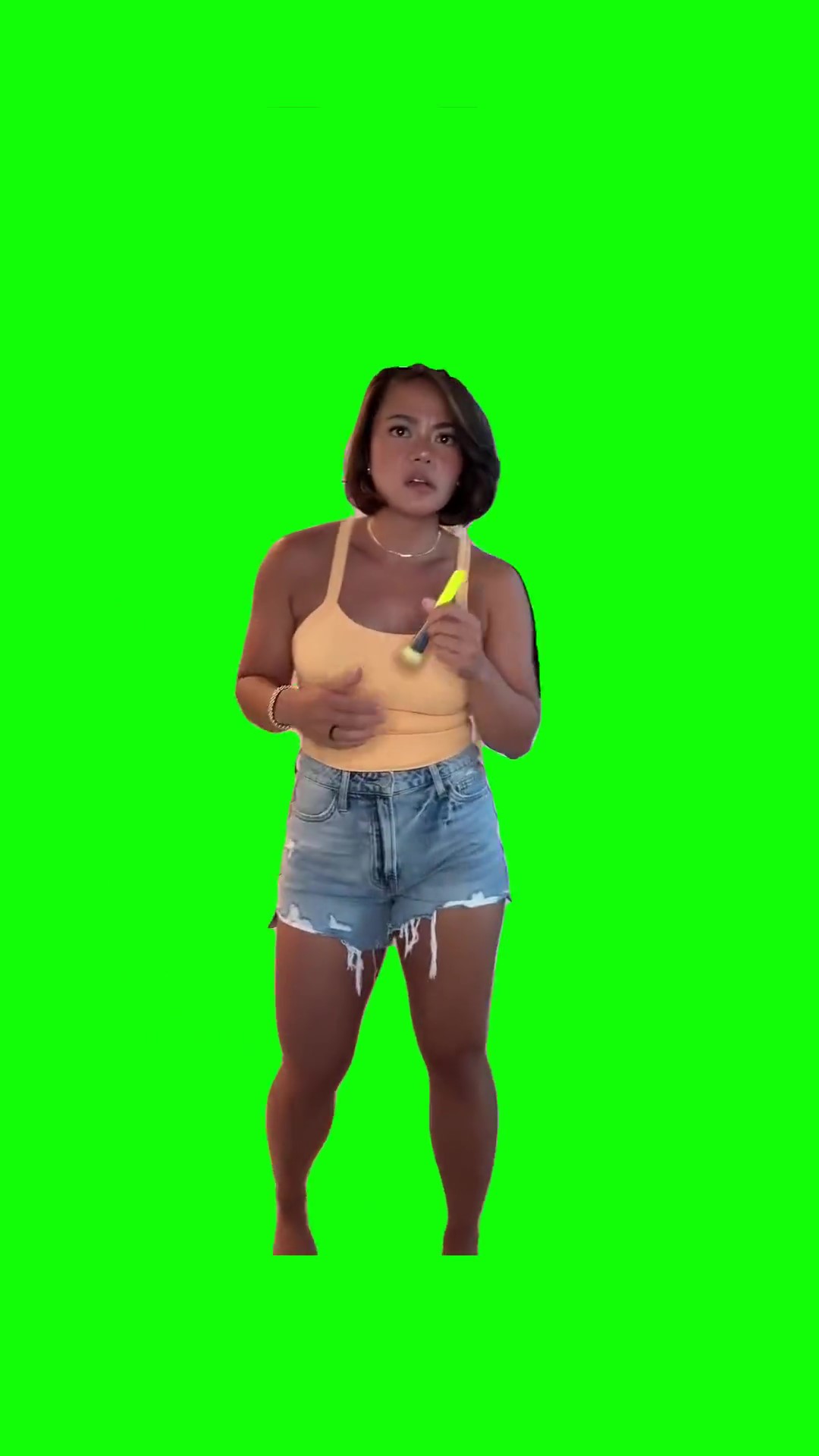 Mad Grandma Green Screen Meme