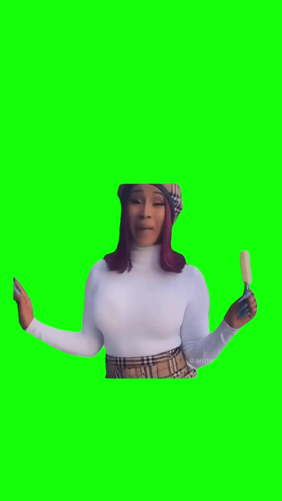 Mad, Hurt Meme green screen