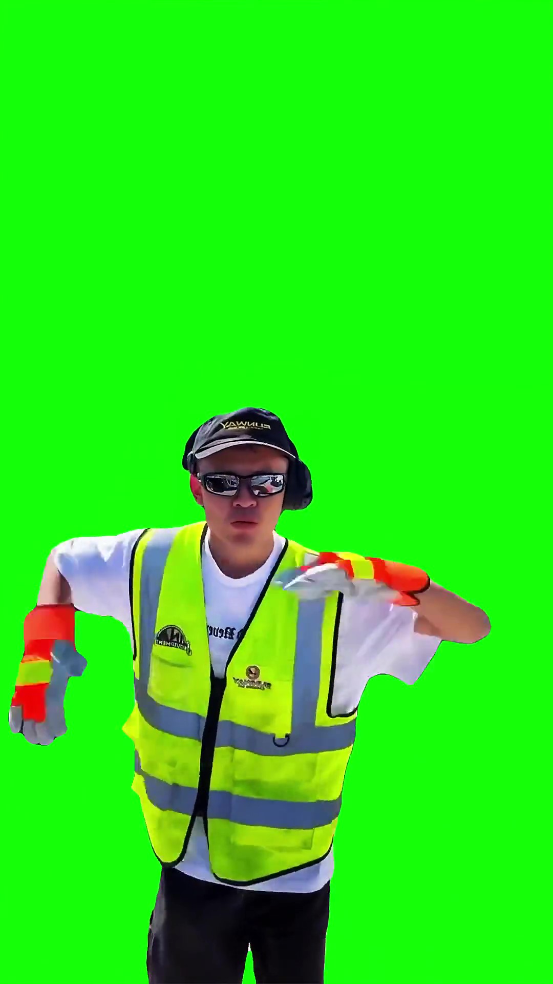Man dancing Green Screen Meme
