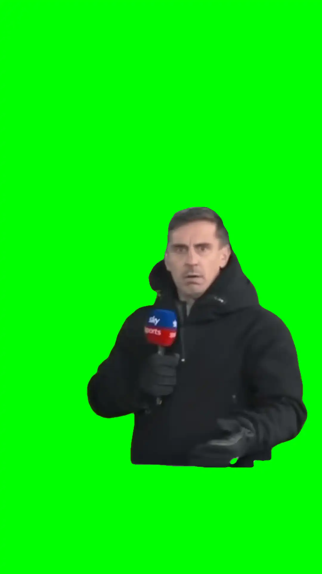 Man is Confused MEME green screen