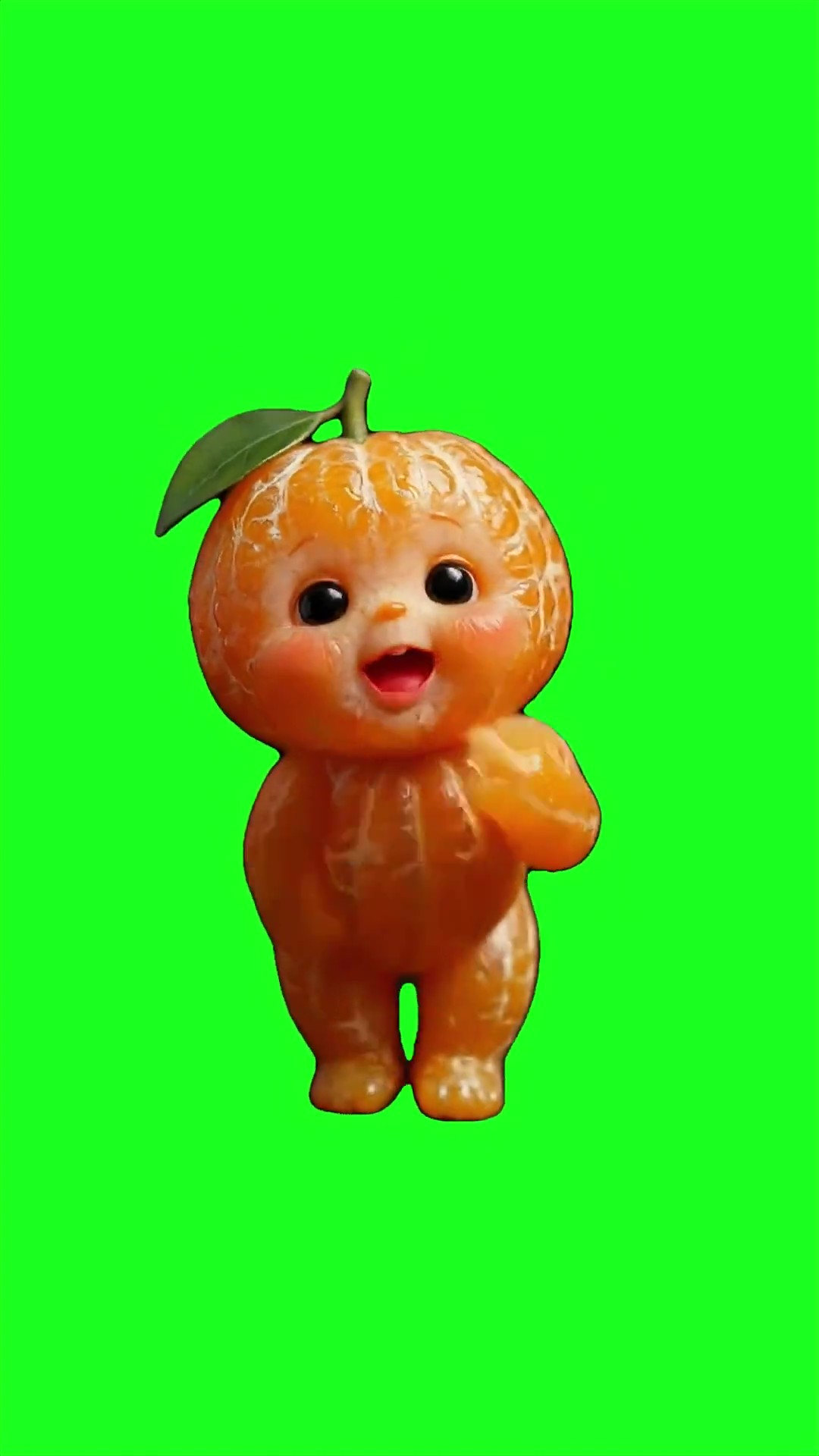 Mandarin dancing to treme polozao Green Green Screen