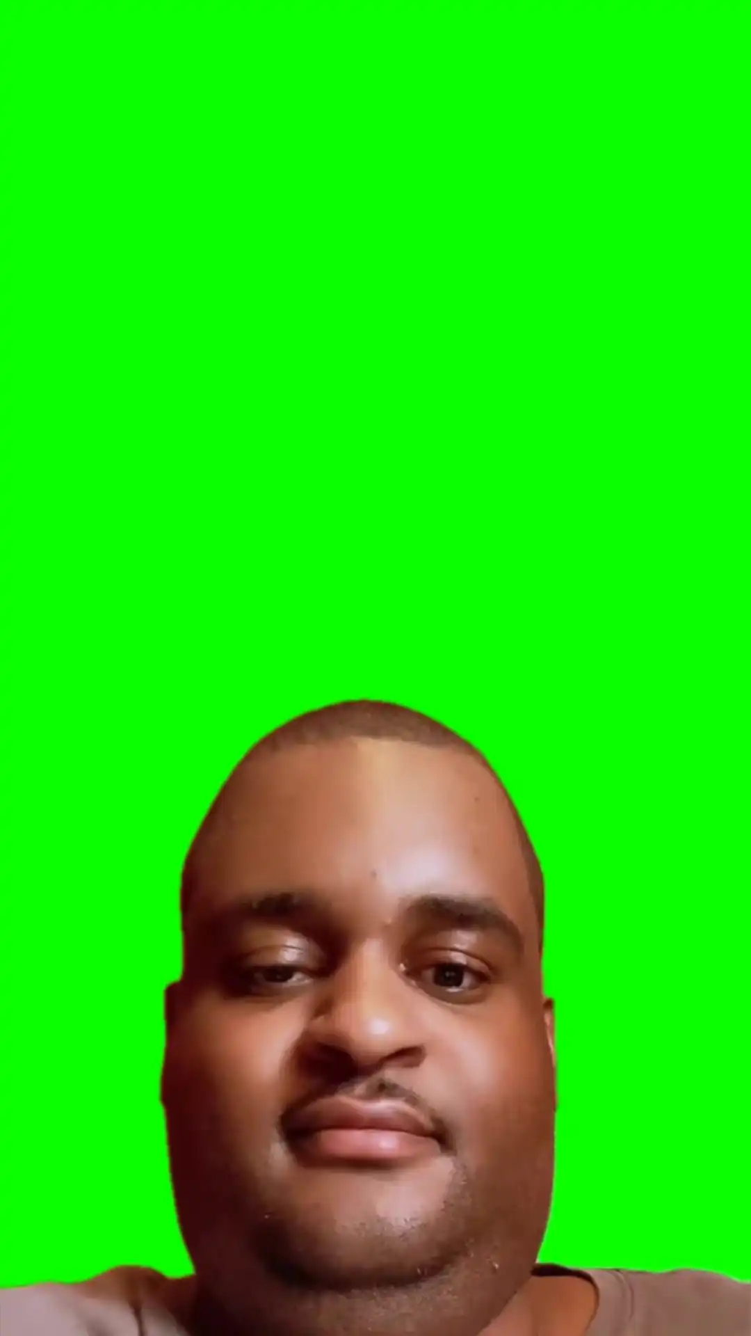 Marc singing Mo Bamba green screen
