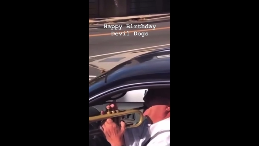 Marine Birthday Meme Video