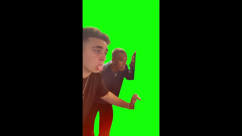 Marlon in FaZe Lacy Looking Green Screen Memes