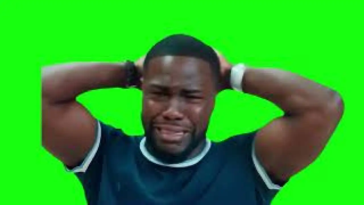 matthew crying meme Green screen