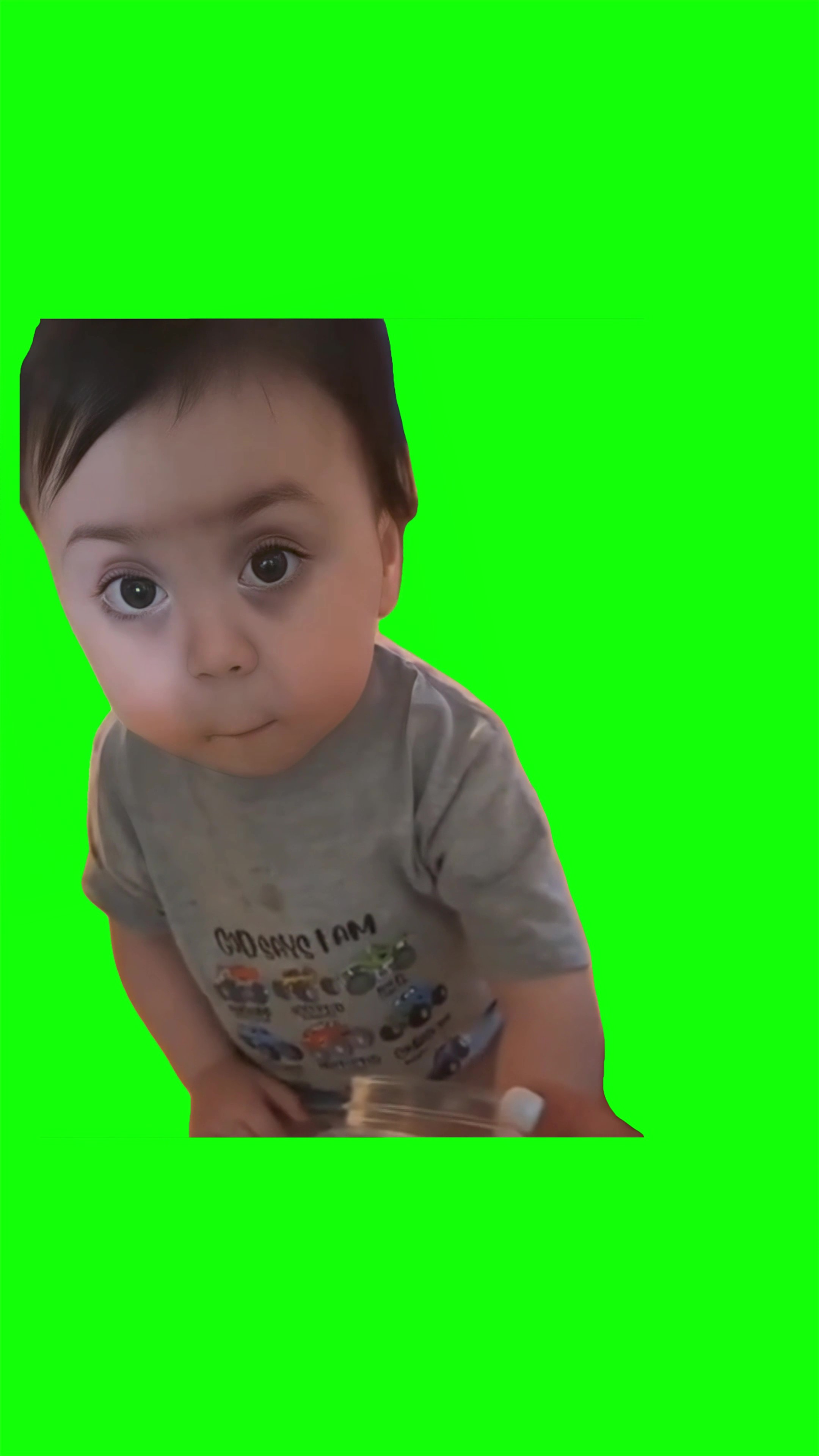 Maverick side eye Green Screen