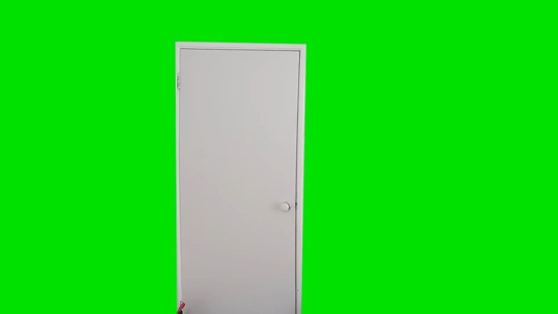 Maxmoefoe Door Green screen Meme Template