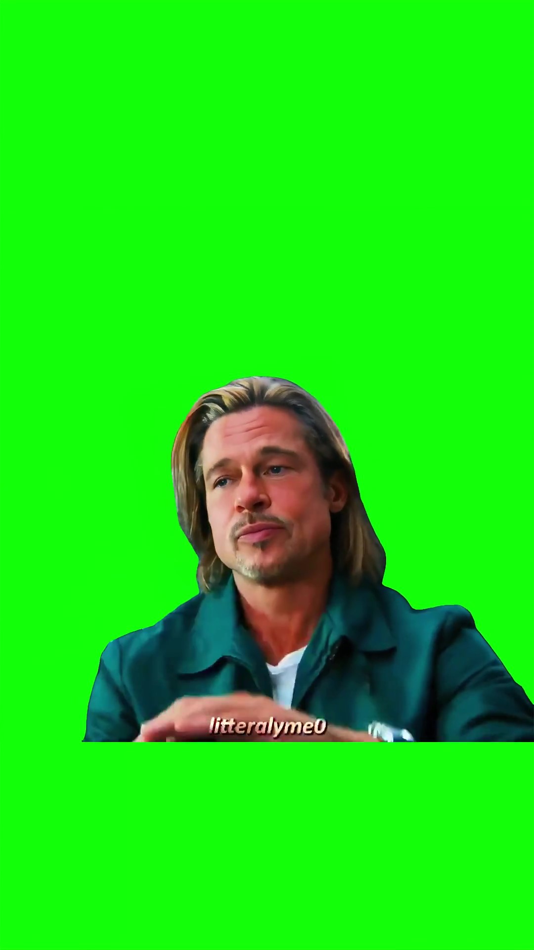 Me and bro talking smack Green Screen Meme