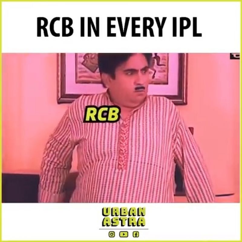 Memes On RCB Getting Viral On Social Media RCB Memes