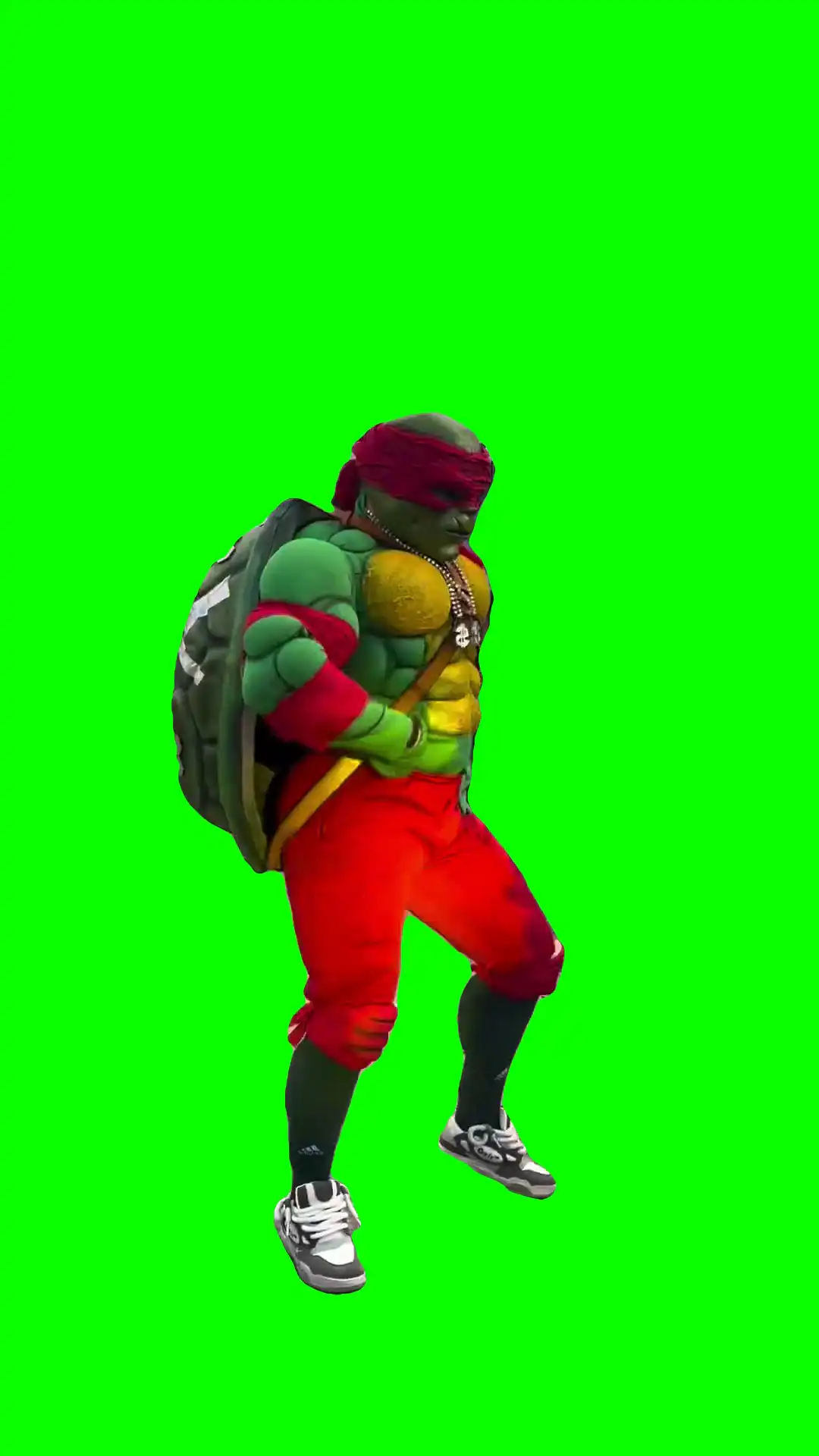 Mexican Ninja Turtle Meme Green screen