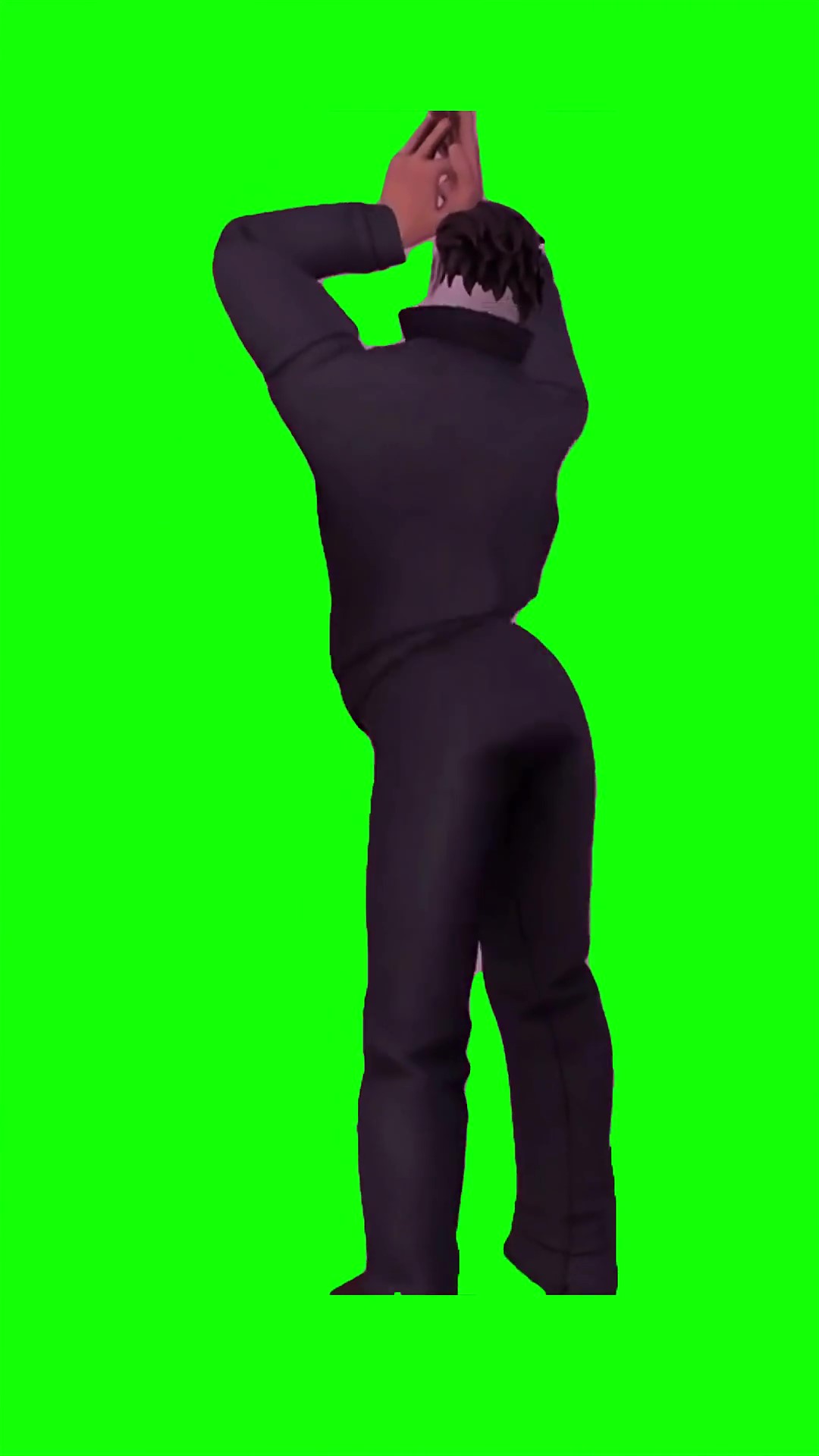 Meyers VR dance meme Green Screen