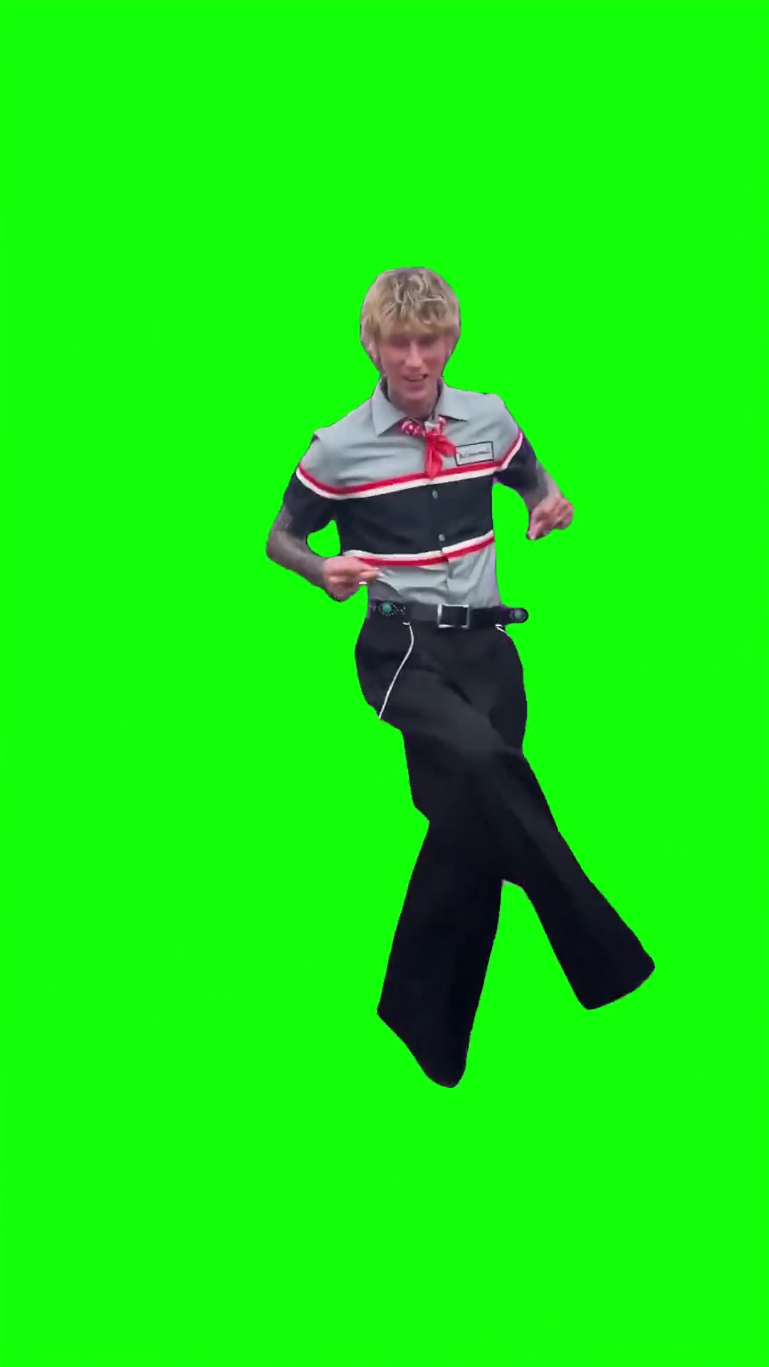 Mgk Dancing Green Screen Meme