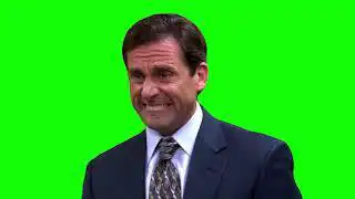 Michael Scott Stress Green Screen