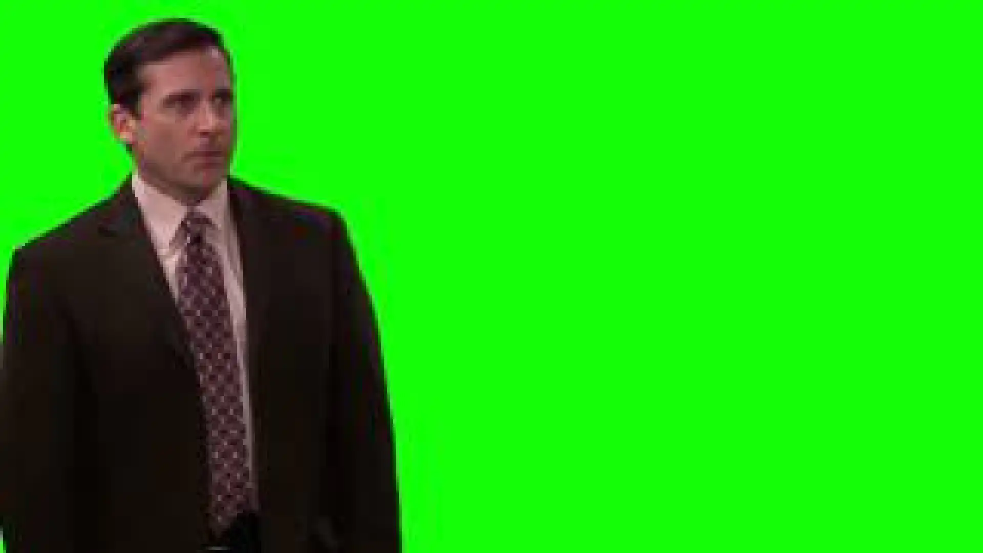 Michael Scott well well well, how the turn tables green screen