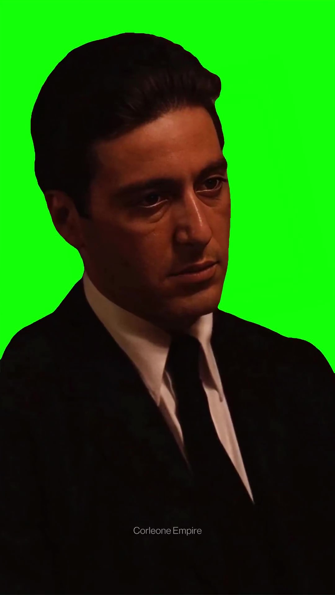 Michael thinking meme Green Screen