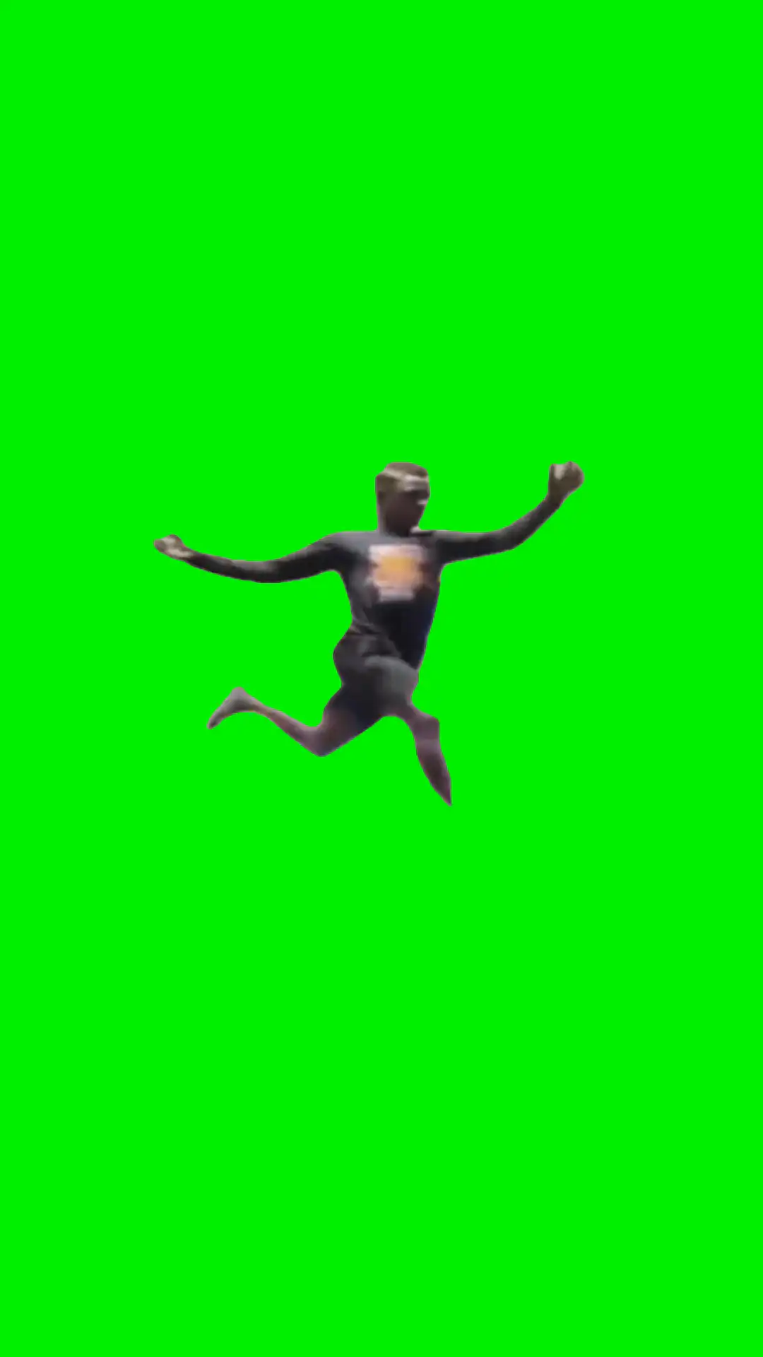 Millie rock dance meme green screen