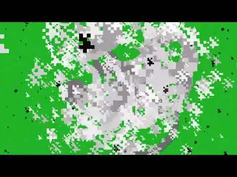 Minecraft Explosion green screen