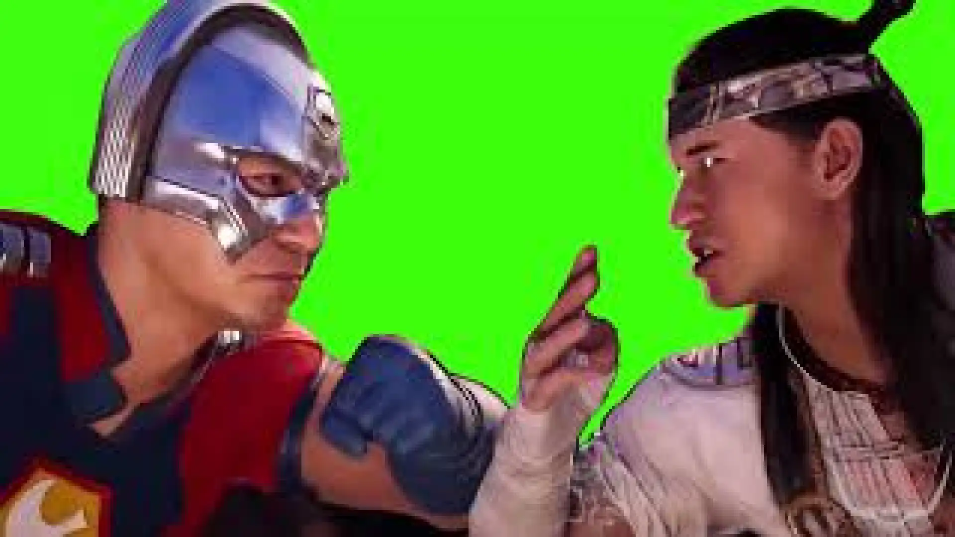 mk1 peacemaker john cena green screen
