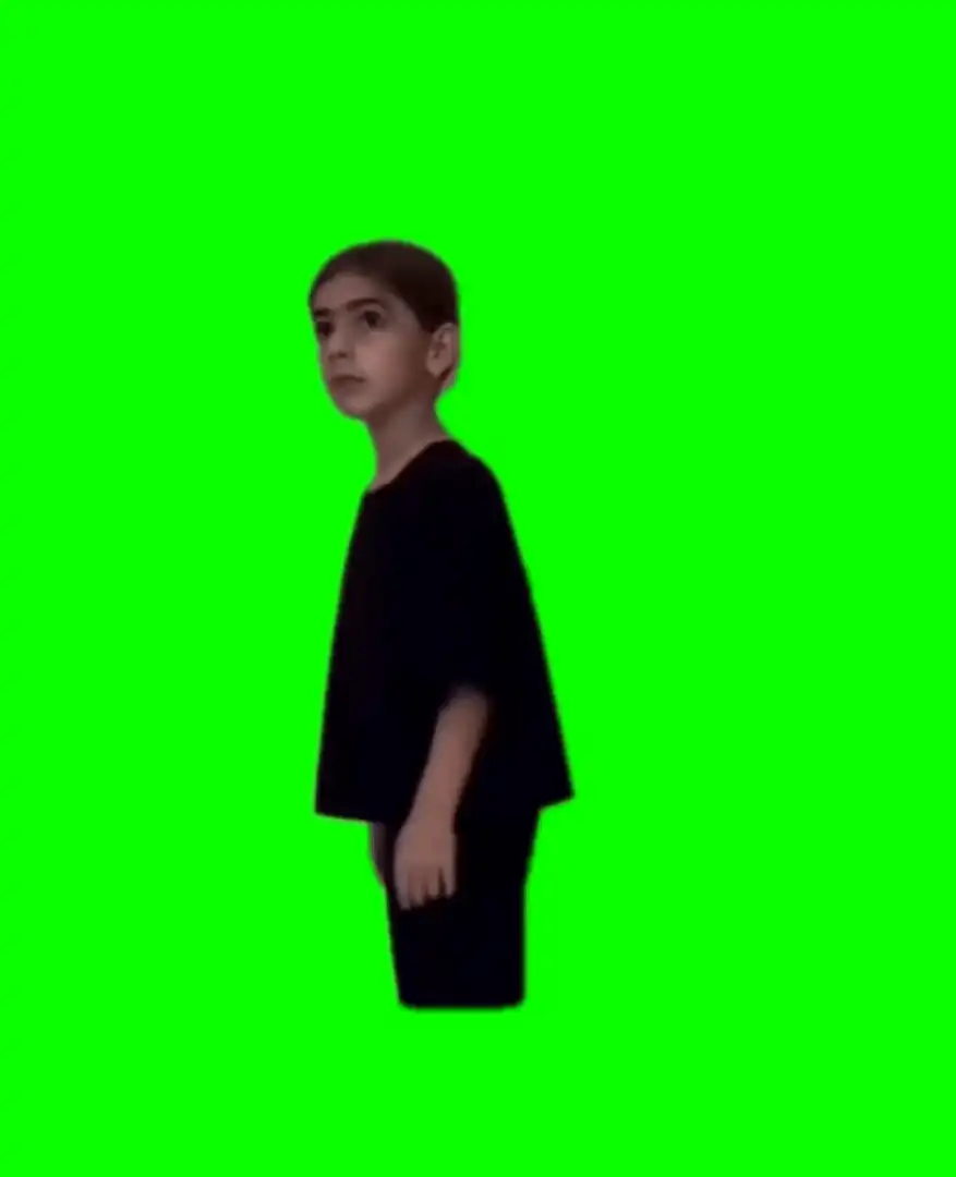 Mom! Ahhh! Meme green screen