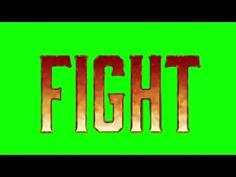 Mortal Kombat 1 fight green screen