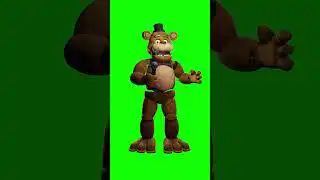 Movie Design Freddy FNaF Green Screen
