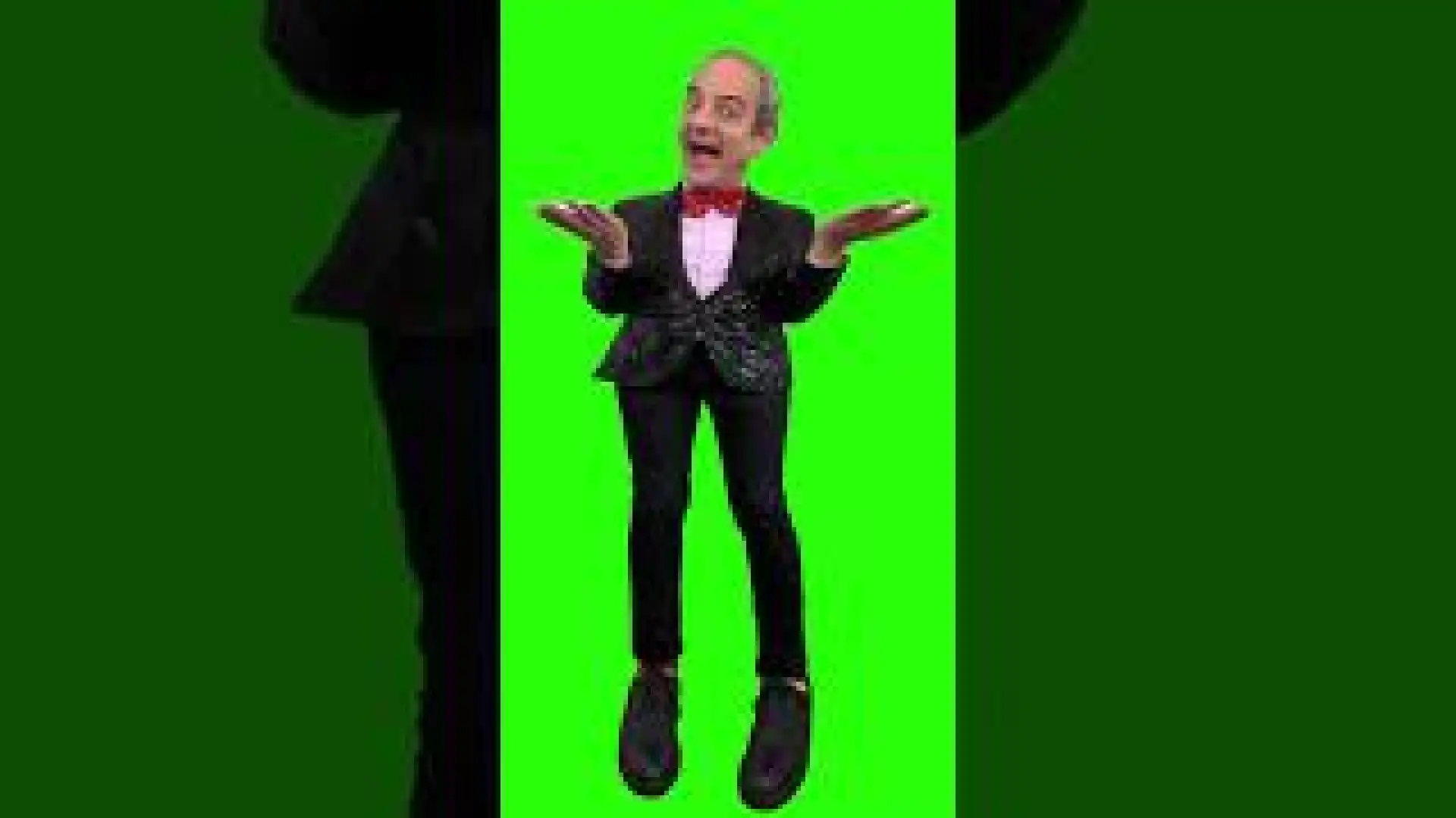 Mr Bean Oompa Loompa meme green screen