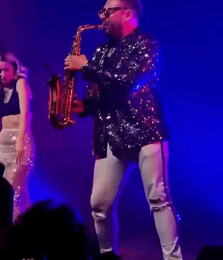 Mr epix sax guy Eurovision
