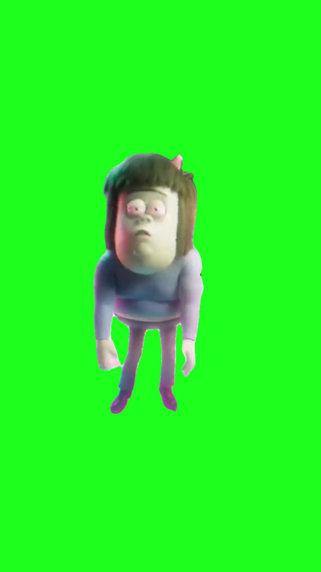 Muscle man I was looking for a job and i found a job Green Screen Meme