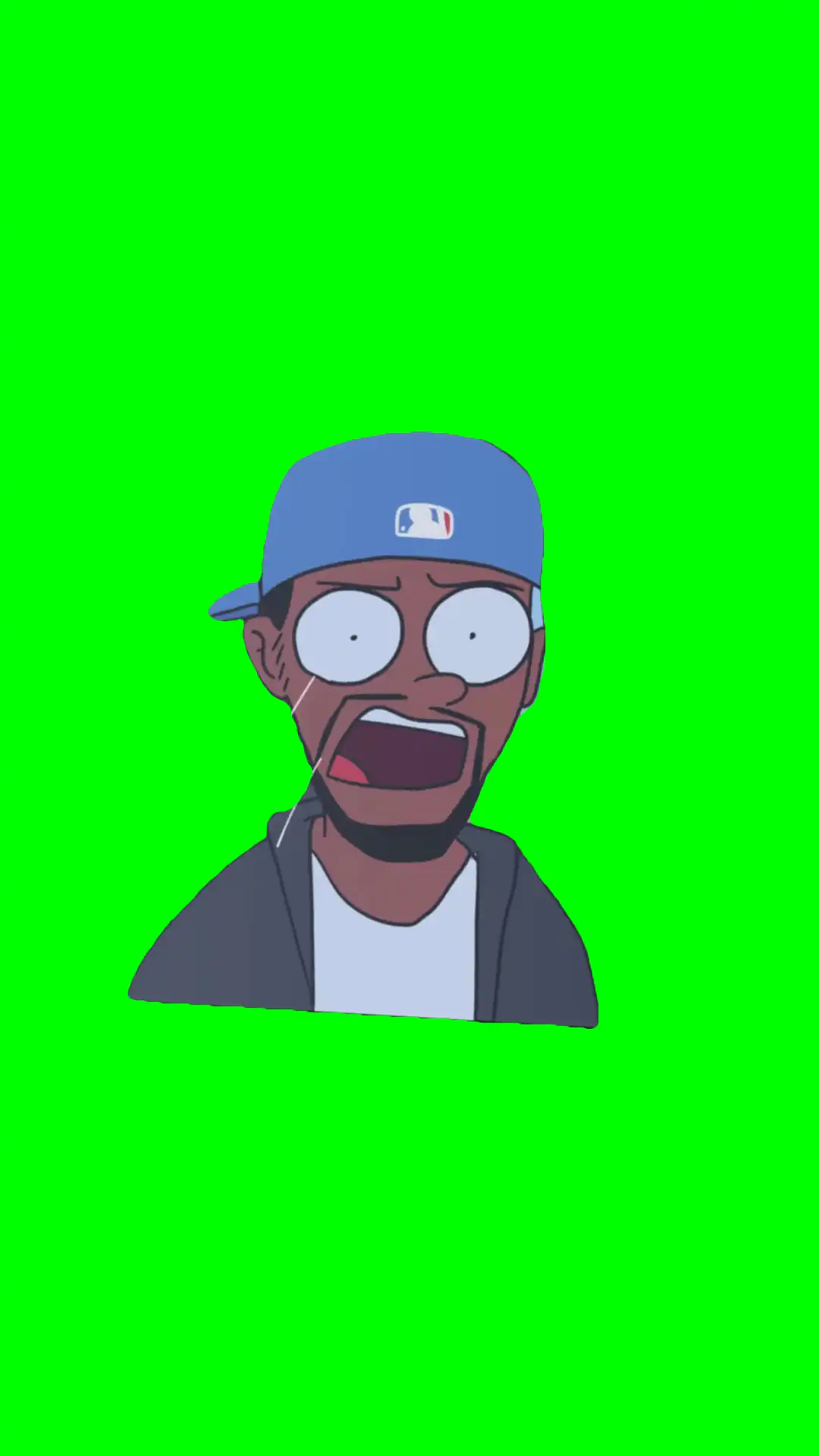 Mustard yelling Meme Green Screen