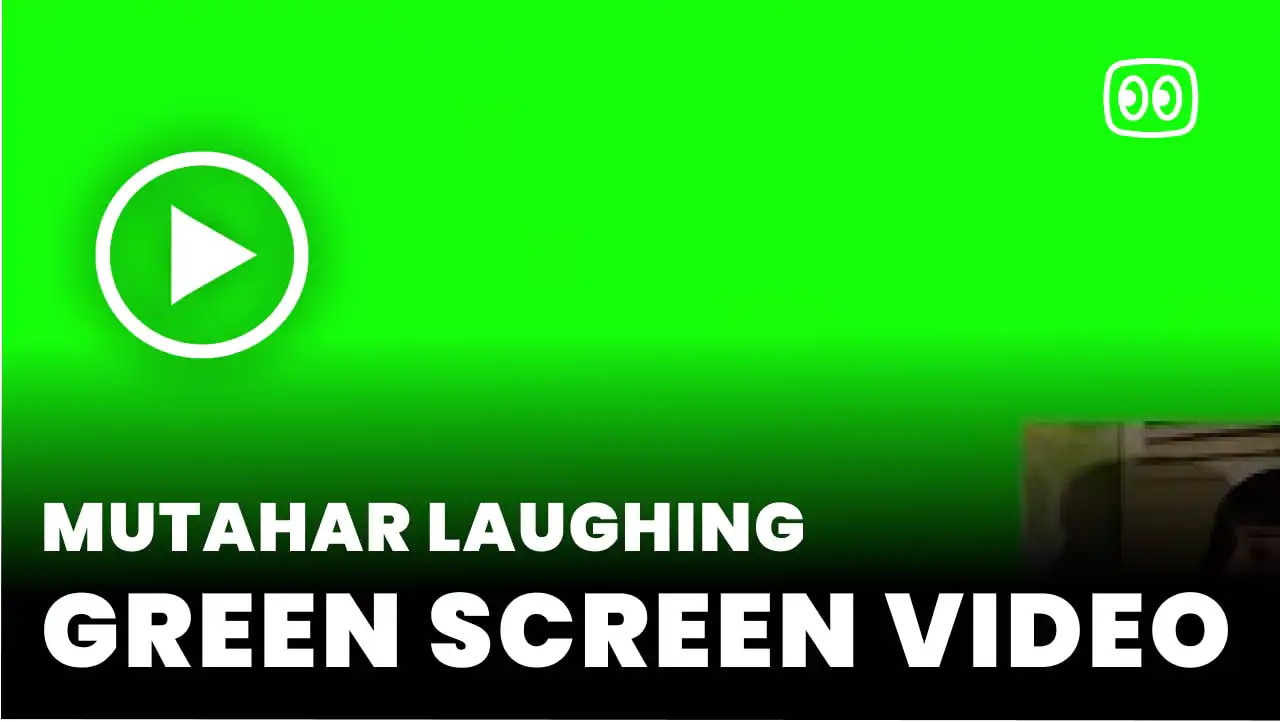Mutahar Laughing Green Screen