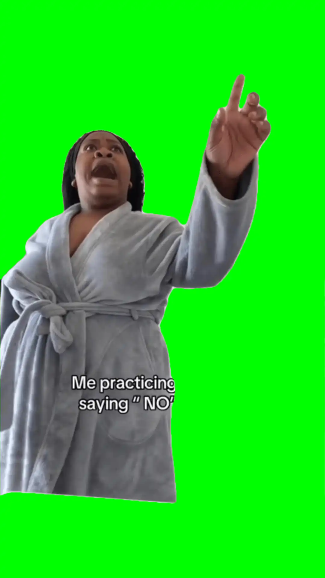 Nah, No, Fk no Meme GreenScreen