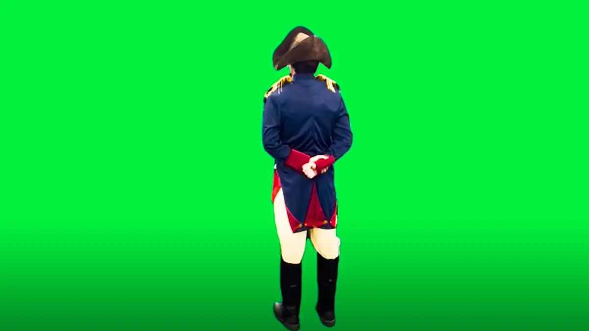 Napoleon There is nothing we can do Green Screen
