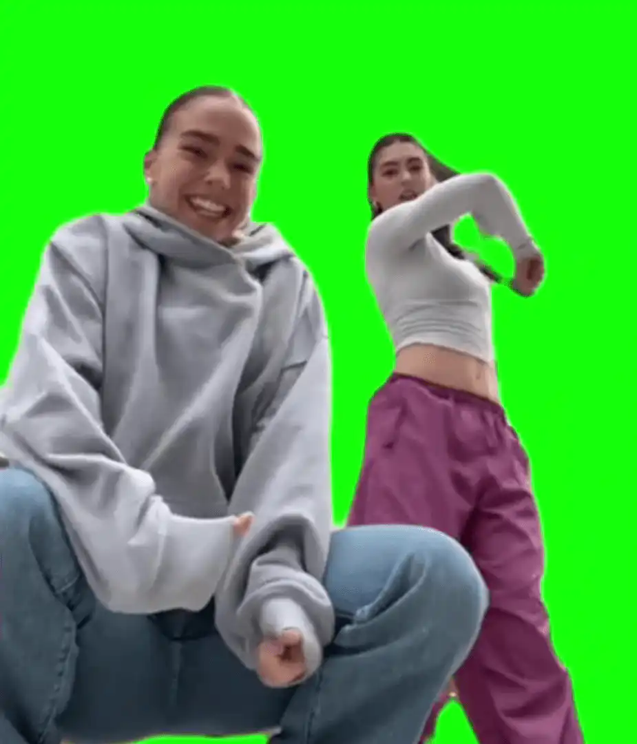 Nas with attitude dance meme Green Screen