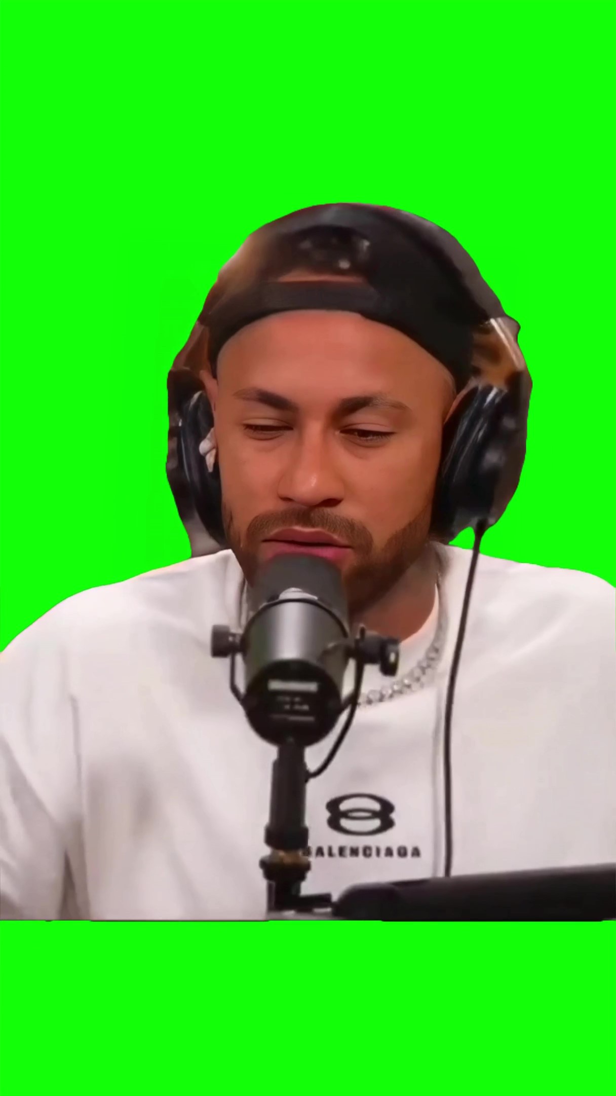 Neymar cantando Tung Tung Sahur Nela Green Screen