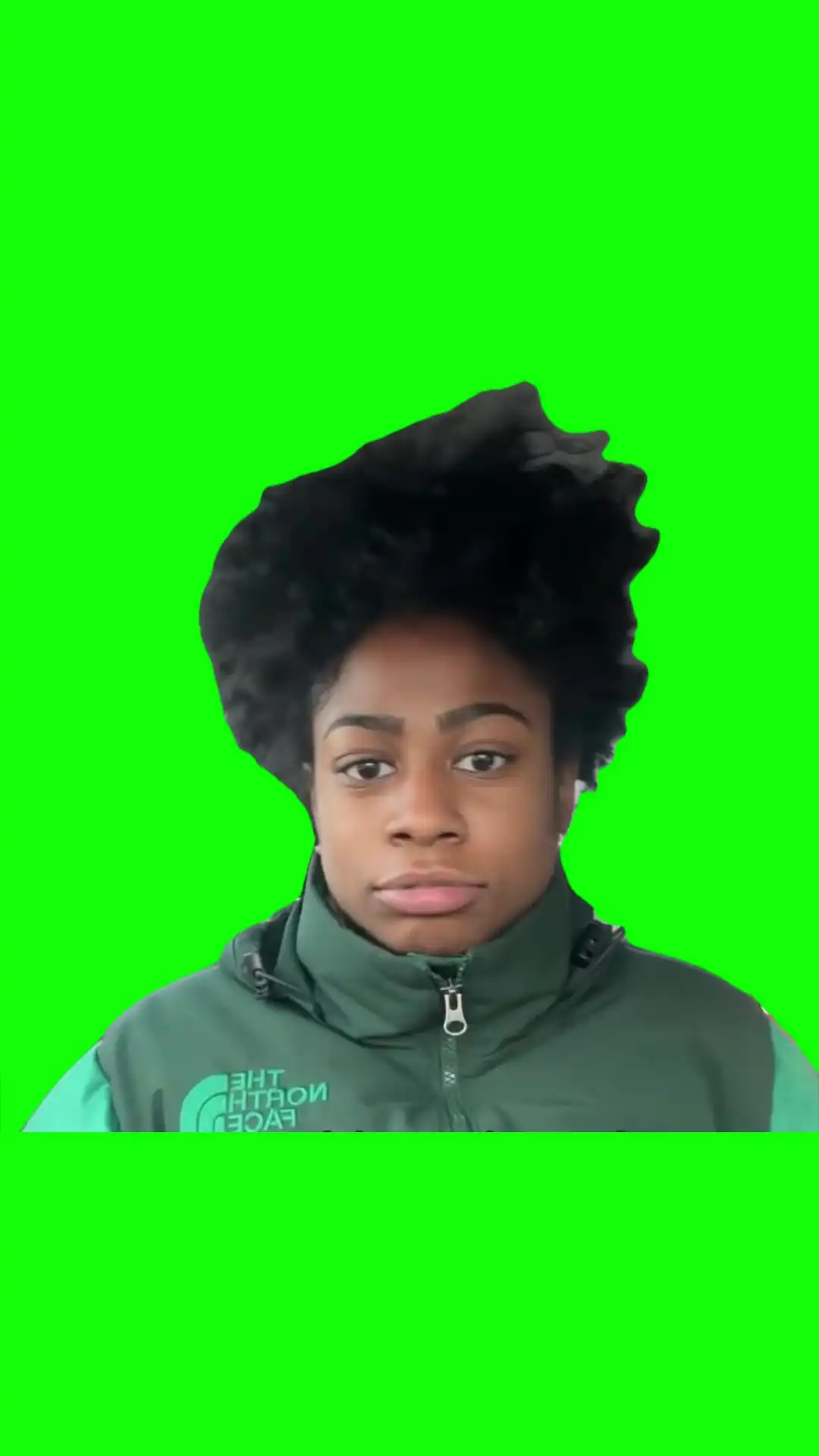 No no, fk no, hell nah meme green screen