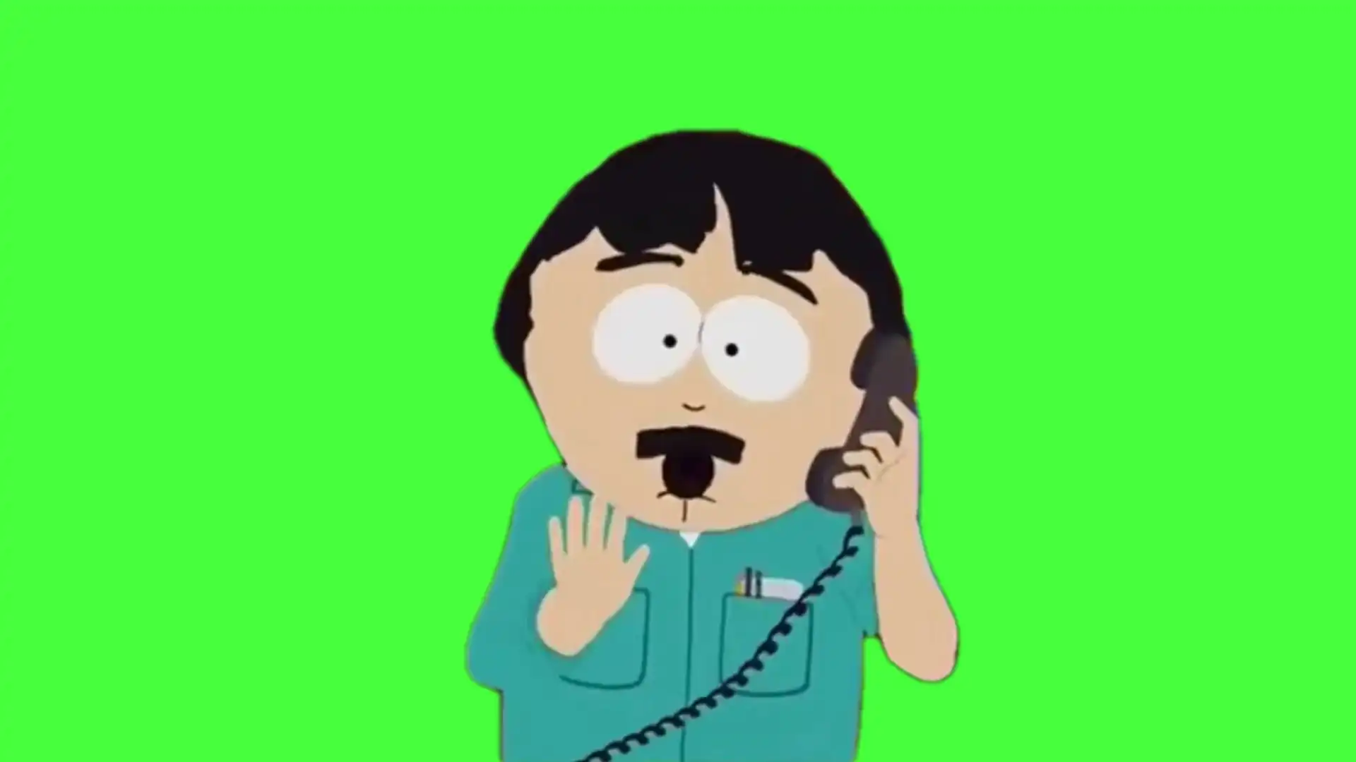 no no no listen listen meme Green screen