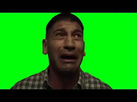 No no no no wait wait wait Punisher meme Green Screen