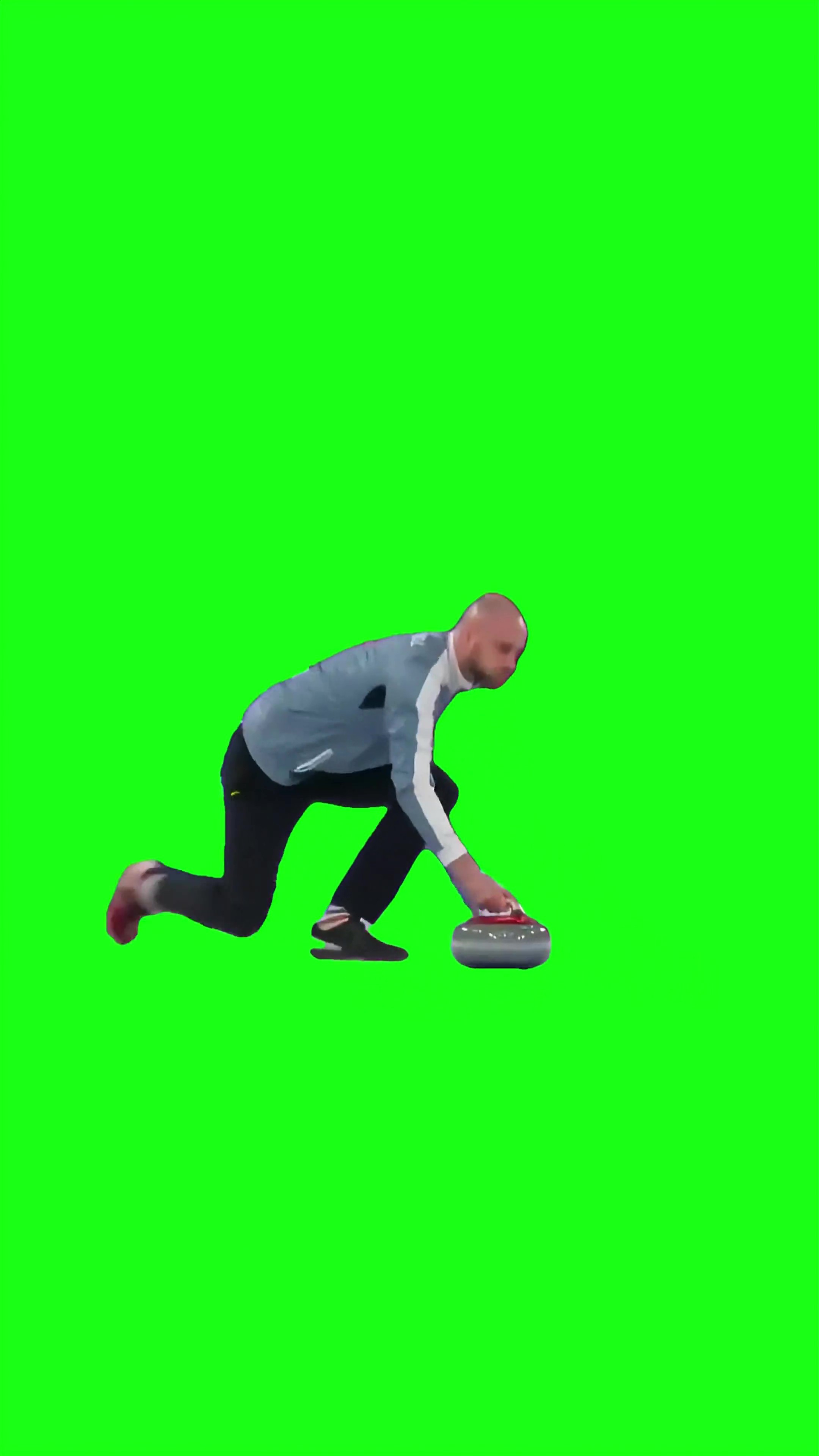 No scope 360 curling Meme Green Screen