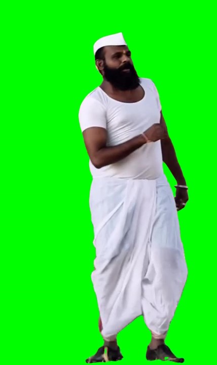 Not like us indian dance Meme Green Screen